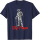 Big Pimpin 70's Style Nightlife T-Shirt - T-Shirt | Navy