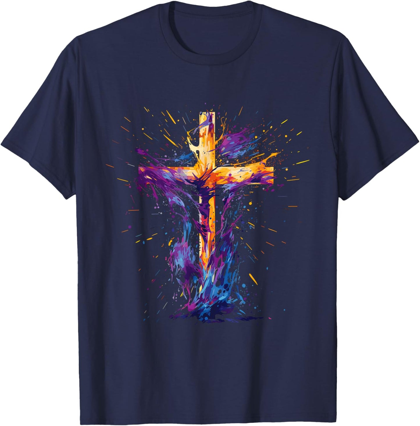 Holy Spirit Christian - Jesus Christ T-Shirt - T-Shirt | Navy
