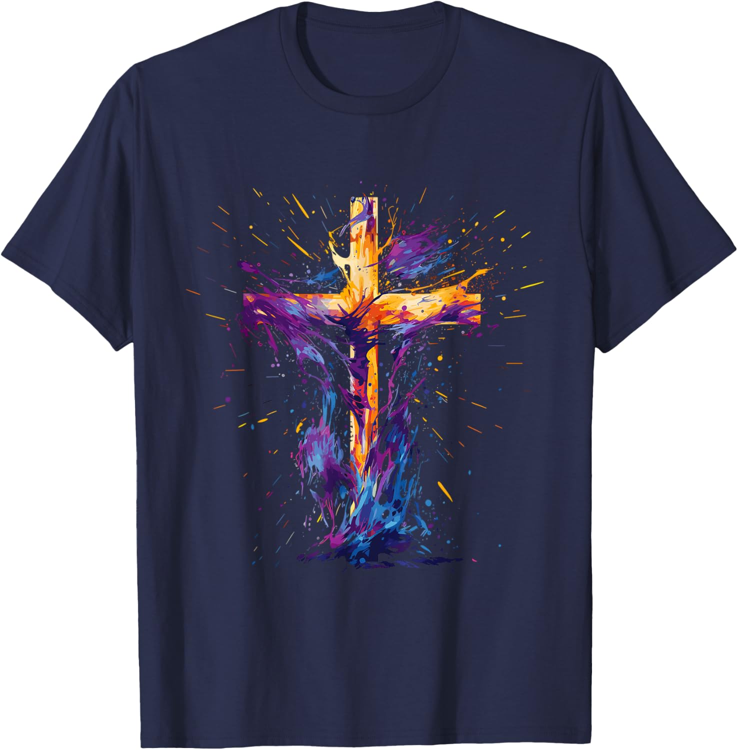 Holy Spirit Christian - Jesus Christ T-Shirt - T-Shirt | Navy