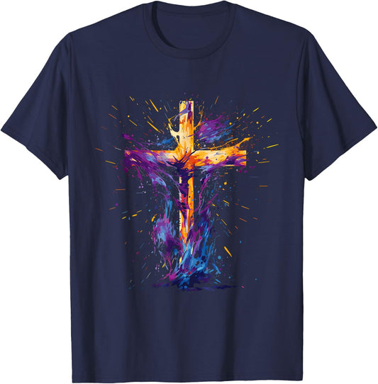 Holy Spirit Christian - Jesus Christ T-Shirt - T-Shirt | Navy