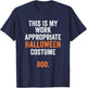 This Is My Work Appropriate Halloween Costume Boo Funny T-Shirt - T-Shirt | Navy