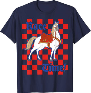 Disney Tangled Maximus Horse Race Time! T-Shirt - T-Shirt | Navy