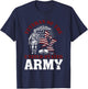 Veteran of the United States US Army Military Veterans T-Shirt - T-Shirt | Navy
