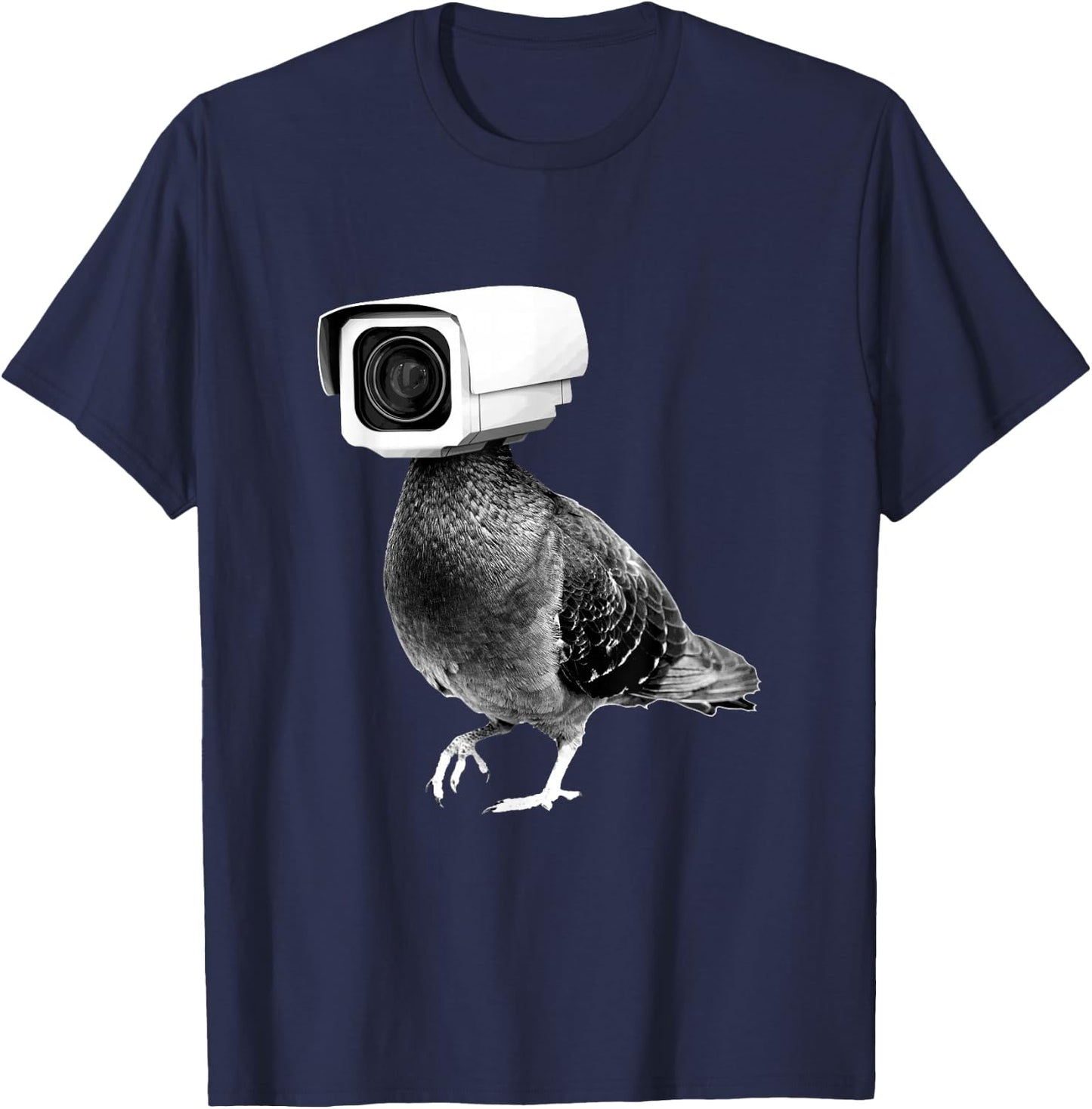 Pigeons Aren't Real T-Shirt - T-Shirt | Navy