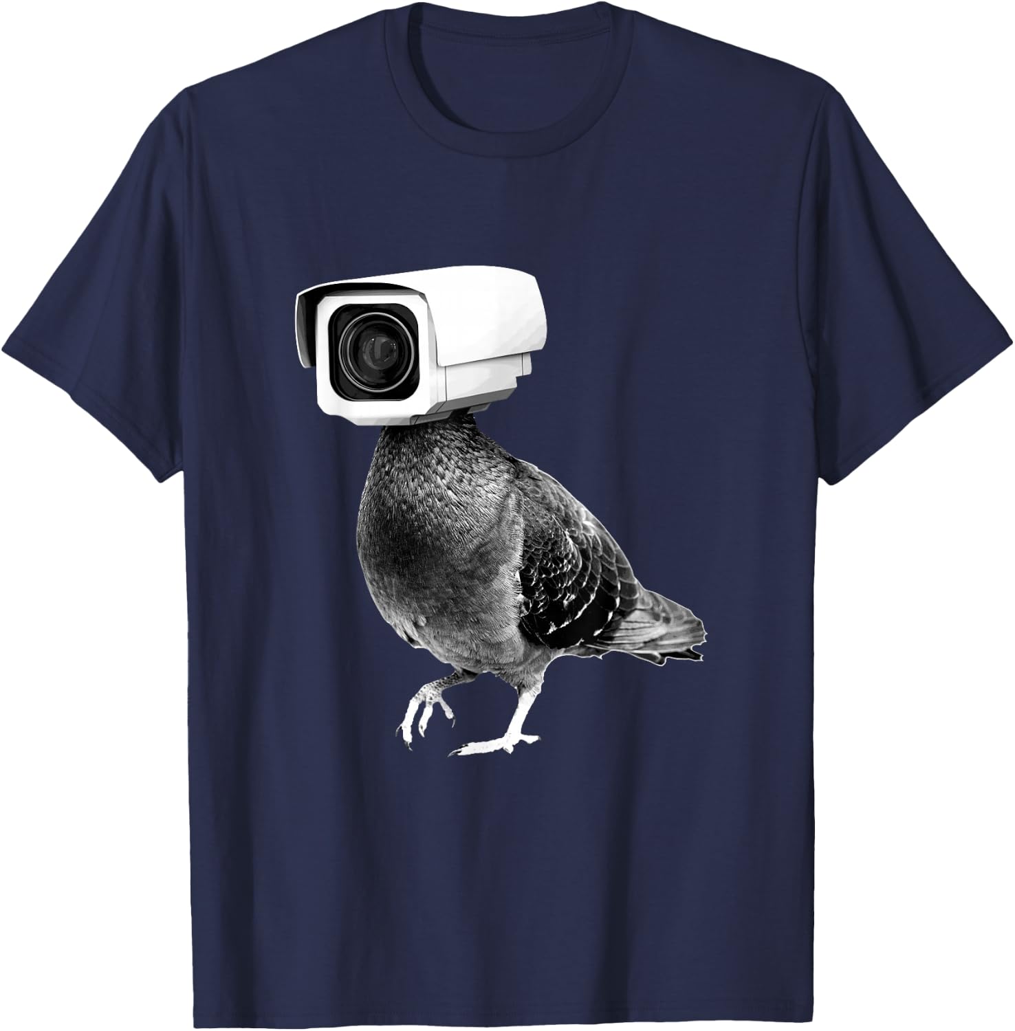 Pigeons Aren't Real T-Shirt - T-Shirt | Navy