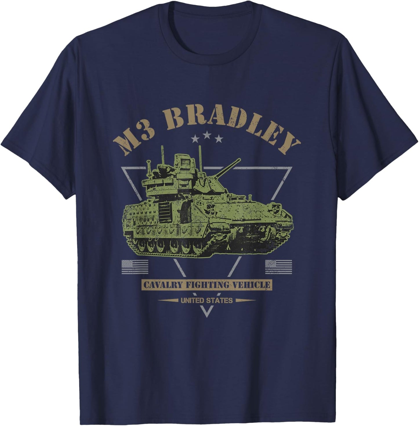 M3 Bradley T-Shirt - T-Shirt | Navy