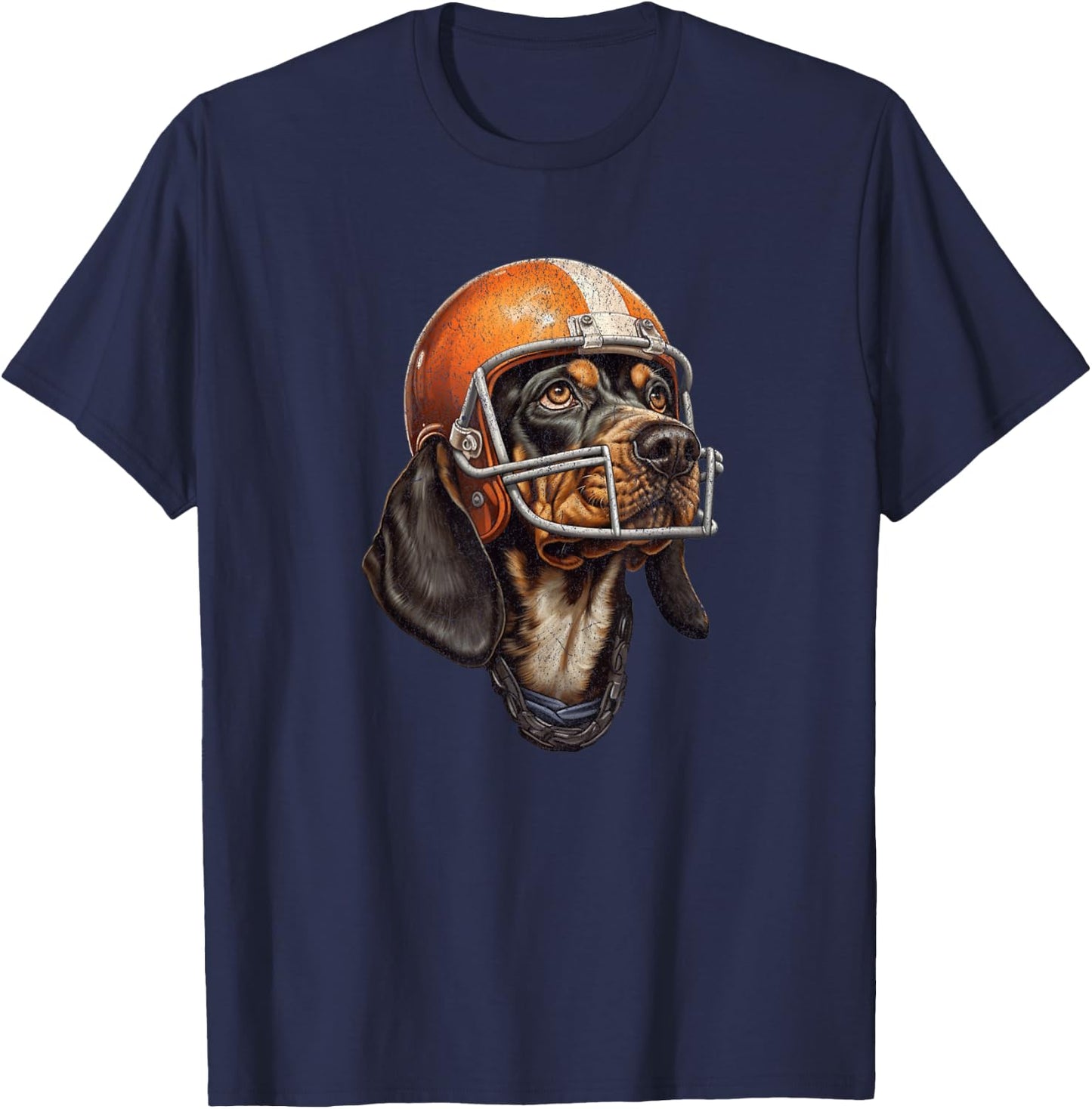 Tennessee Coonhound Dog Sport Lovers | Tennessee Tri Stars Men Women Girls Kids T-Shirt - T-Shirt | Navy
