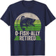 Retirement Fishing , Retired 2022 Fishing T-Shirt - T-Shirt | Navy