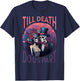 Skeleton Couple Wedding Till Death Do Us Part Halloween T-Shirt - T-Shirt | Navy
