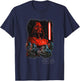 Star Wars Empire Strikes Back Vintage Galactic Darth Vader T-Shirt - T-Shirt | Navy