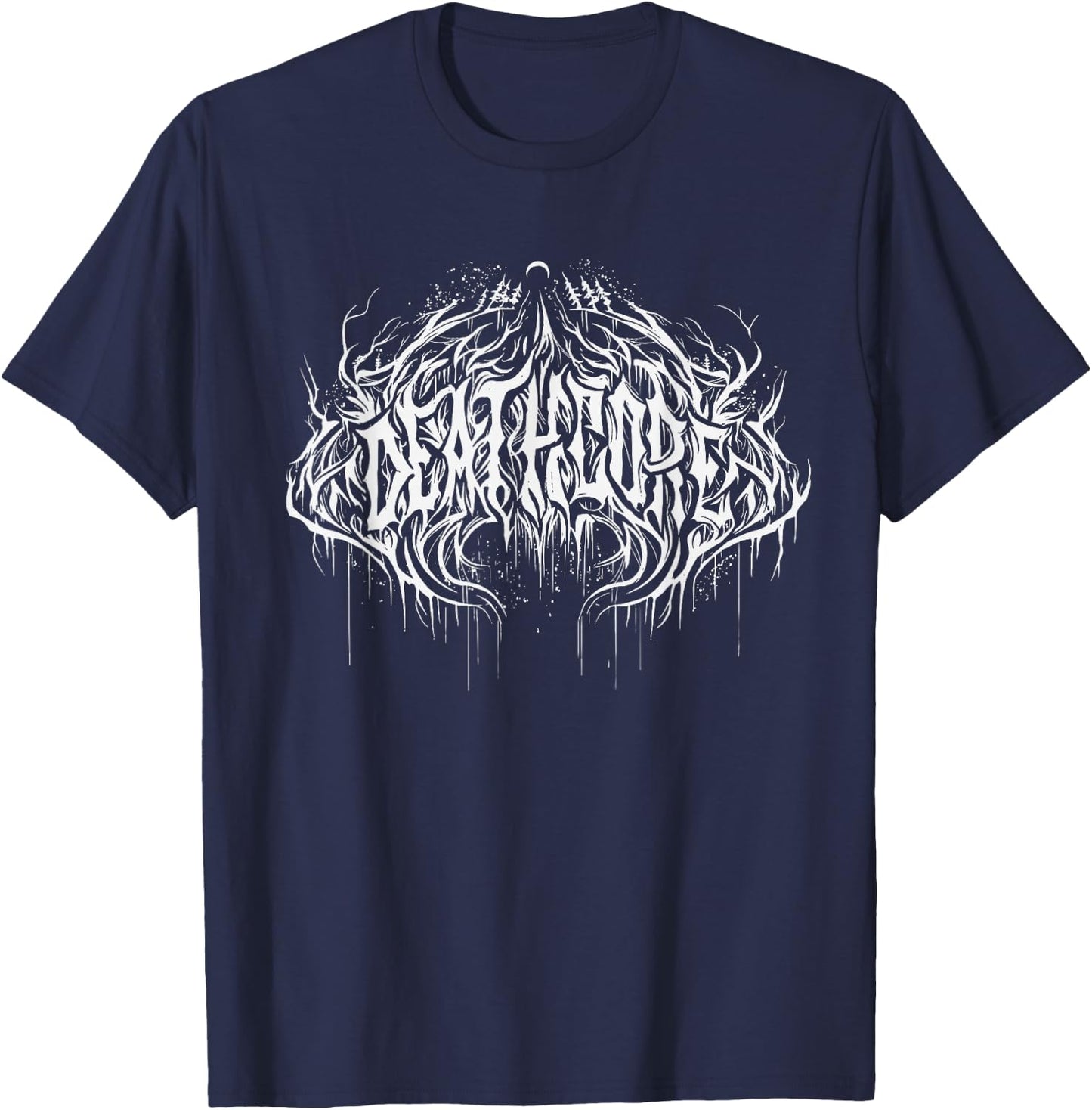 Deathcore Heavy Metal T-Shirt - T-Shirt | Navy