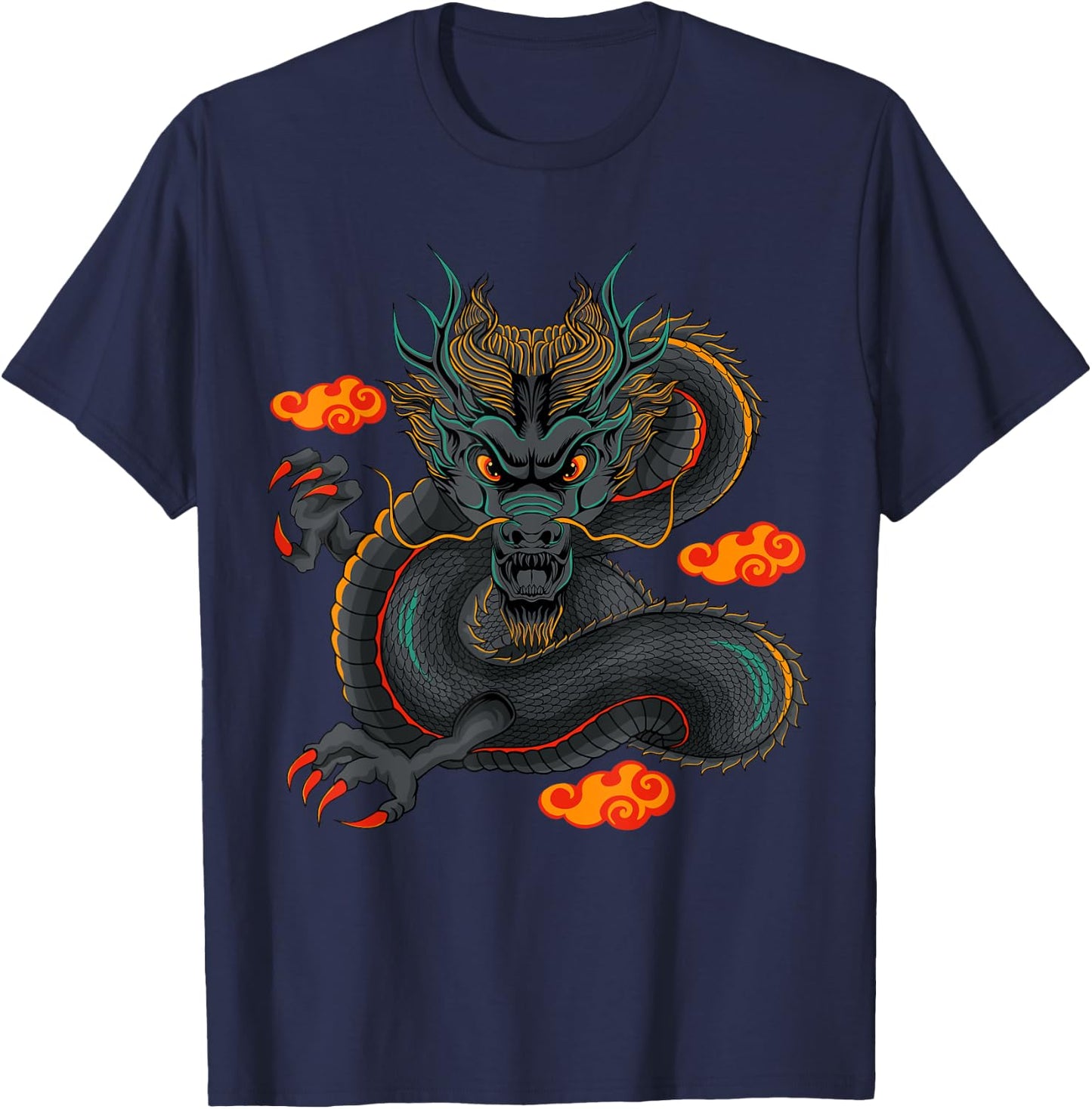 Dragon T-Shirt - T-Shirt | Navy