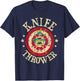 Knife Thrower - Circus Birthday Party Circus Costume Small T-Shirt - T-Shirt | Navy