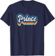 Prince First Name Boy Vintage Style 70s 80s Personalized T-Shirt - T-Shirt | Navy