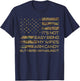 It's Not Easy Being My Wife's Arm Candy Funny Husband T-Shirt - T-Shirt | Navy