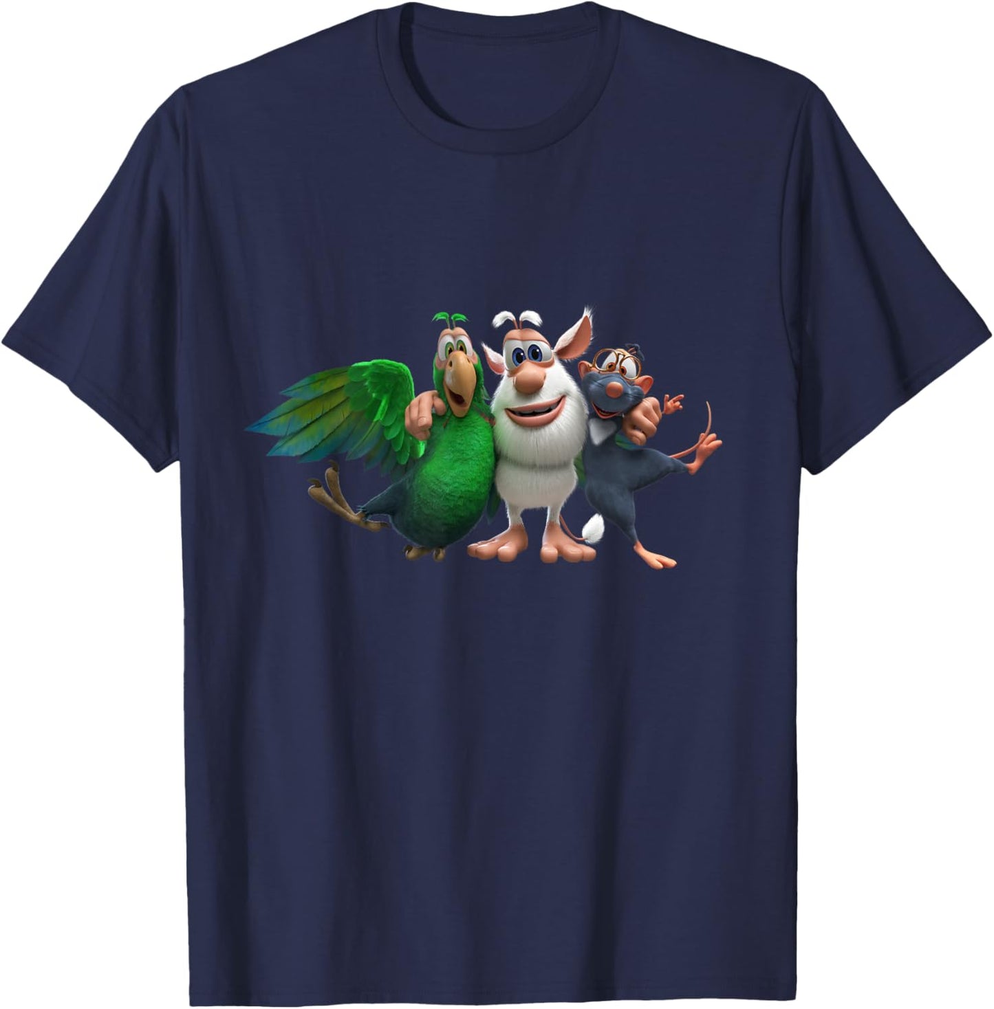 Hugs Booba & Friends T-Shirt - T-Shirt | Navy
