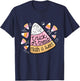 Trick or Treat Halloween Math is Sweet Candy Corn Funny T-Shirt - T-Shirt | Navy
