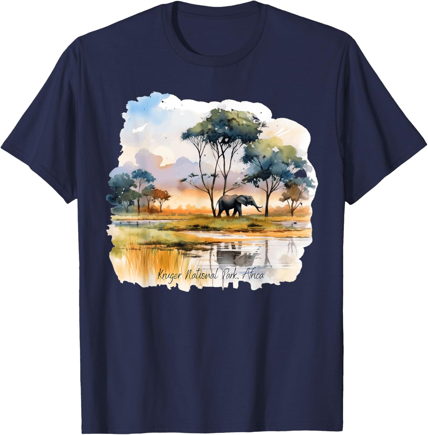 Kruger National Park is Africa Souvenir is Kruger Love T-Shirt - T-Shirt | Navy