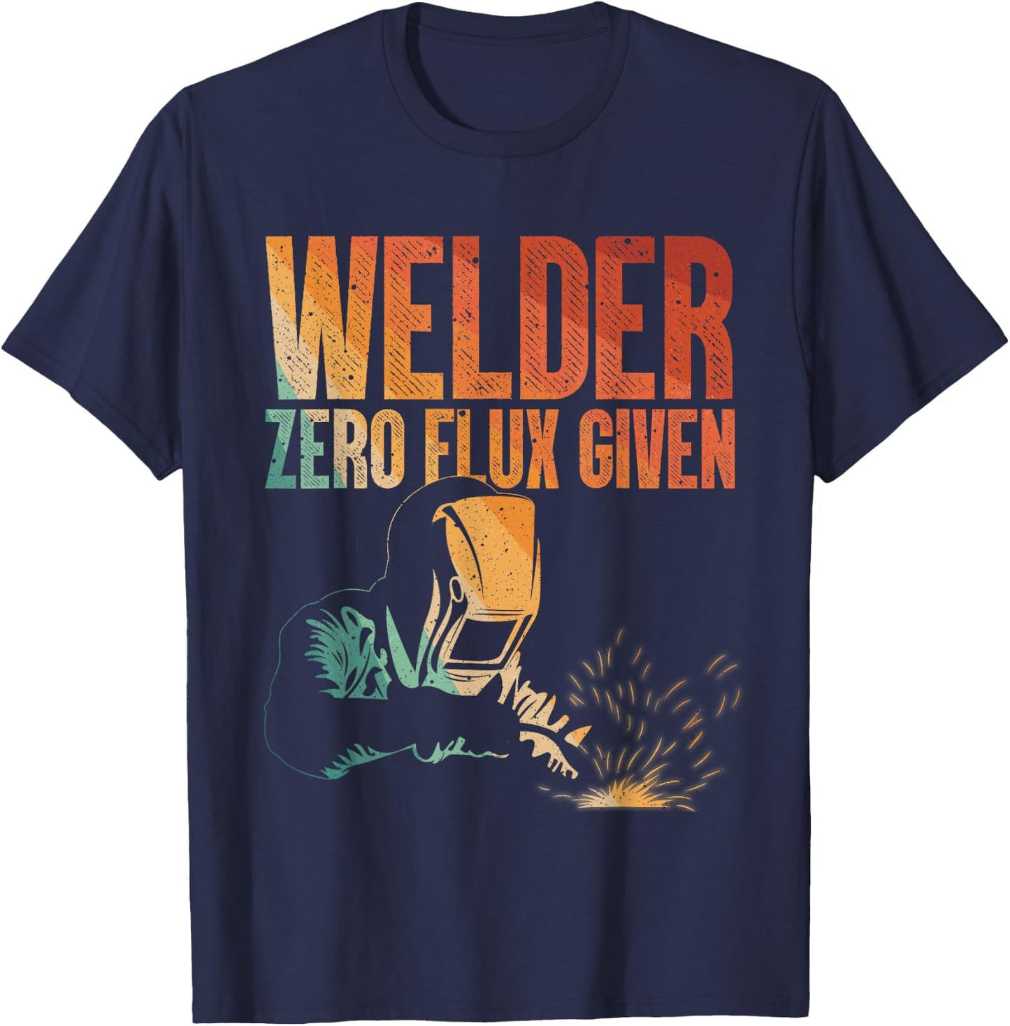 Cool Welder Art Women MIG/TIG Welding Metal Lover T-Shirt - T-Shirt | Navy