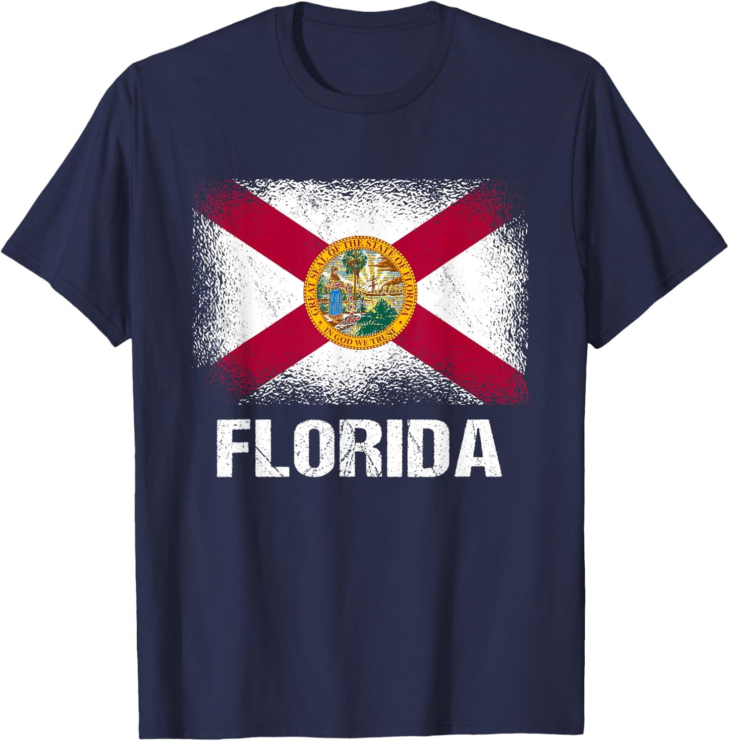 Florida State Flag T-Shirt - T-Shirt | Navy