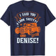 Good Night Denise-Classic Muscle Hotrod Car Garage T-Shirt - T-Shirt | Navy