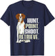 Brittany Spaniel Hunting Brittany Dog T-Shirt - T-Shirt | Navy