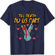 Funny Till Death Do Us Part Bride Groom Zombie Wedding T-Shirt - T-Shirt | Navy