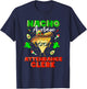 Mexican Nacho Average Attendance Clerk T-Shirt - T-Shirt | Navy