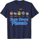 Team Dwarf Planets Small Astronomy Space Astronaut Fans T-Shirt - T-Shirt | Navy