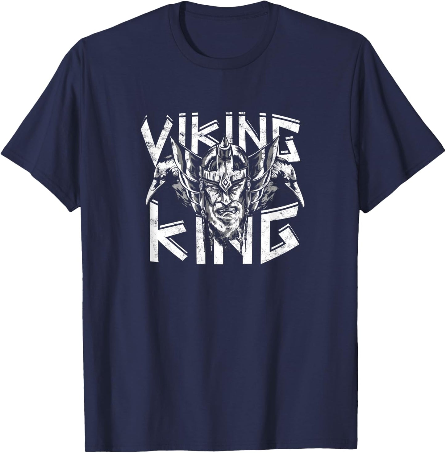 Viking king - Viking T-Shirt - T-Shirt | Navy