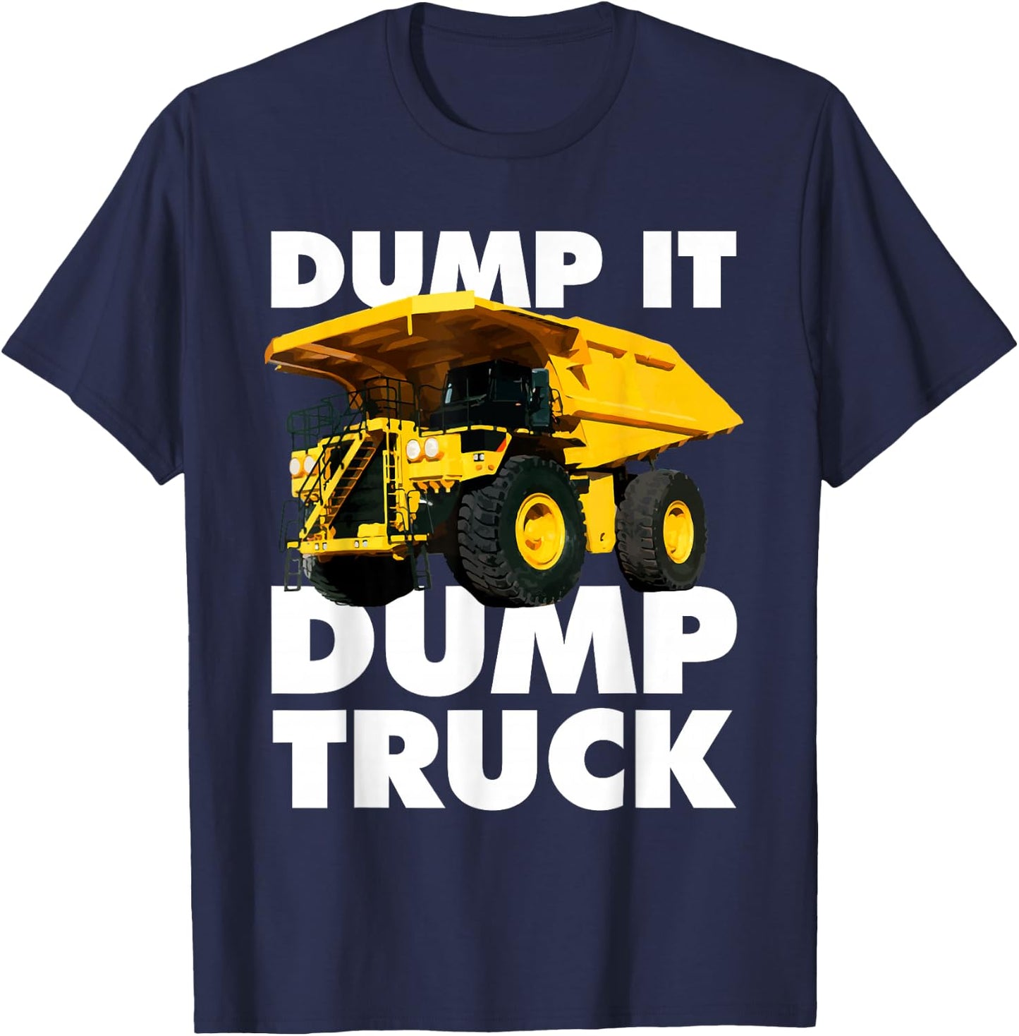 Dump Truck T-Shirt - T-Shirt | Navy