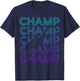 Champ Champy Lake Monster Retro T-Shirt - T-Shirt | Navy