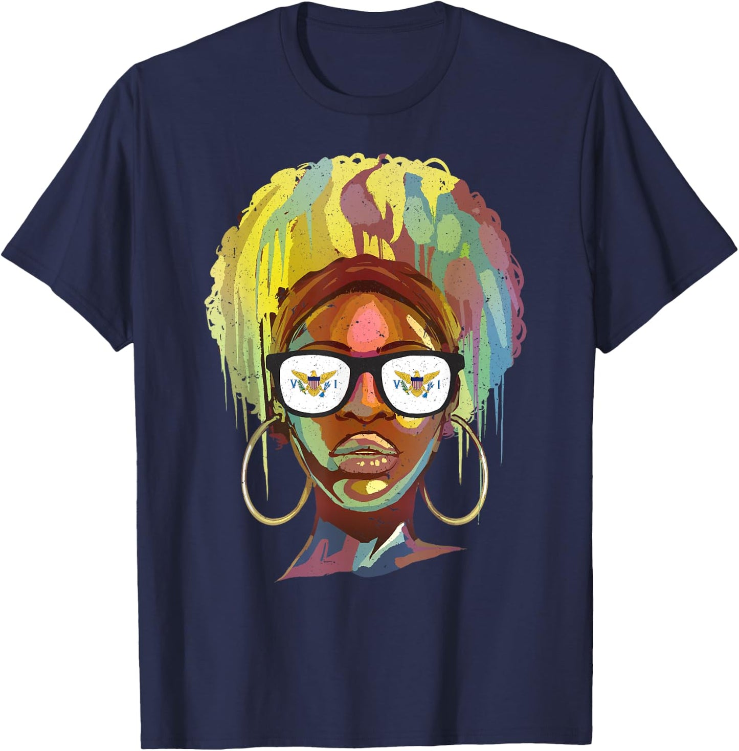 American Virgin Islands T-Shirt - T-Shirt | Navy