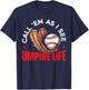 Baseball Umpire Baseball Player Baseball Team Sport T-Shirt - T-Shirt | Navy