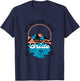 Last trail before the veil Bachelorette Party Matching Gift T-Shirt - T-Shirt | Navy
