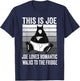 This Is Joe Fat Vintage Cat T-Shirt - T-Shirt | Navy