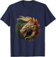 Aztec Quetzalcoatl Mexican Mythology Ouroboros Aztec God T-Shirt - T-Shirt | Navy