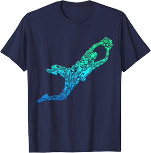 Soccer Goalie Goalkeeper Boys Kids Youth Men T-Shirt - T-Shirt | Navy