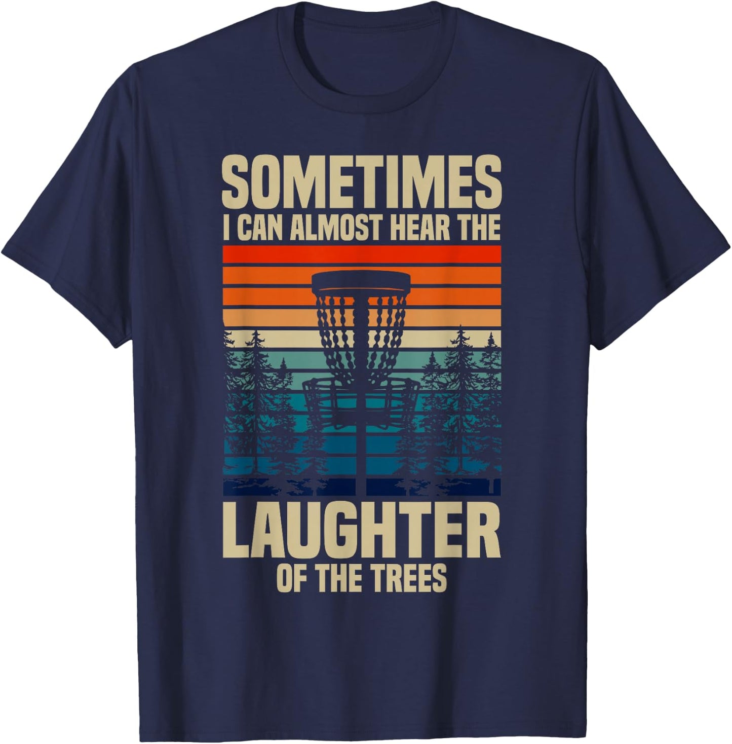 Frisbee Golf Disc Golf T-Shirt - T-Shirt | Navy
