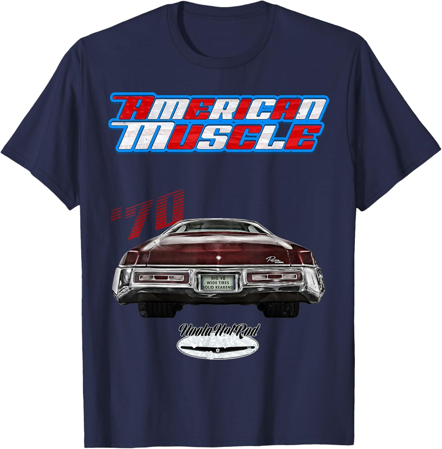 1970, 70 ,Riviera,Skylark,Limited,Gran,Grand,Sport,GS,Muscle T-Shirt - T-Shirt | Navy