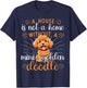 Mini Goldendoodle Dad Collar Sayings Mini Golden Doodle T-Shirt - T-Shirt | Navy
