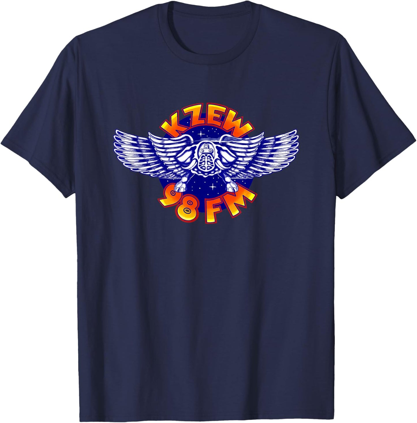 The Zoo KZEW 98 FM Dallas Texas T-Shirt - T-Shirt | Navy