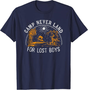 Disney Peter Pan Camp Neverland For Lost Boys T-Shirt - T-Shirt | Navy