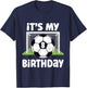 Kids 8 Years Old Soccer 8th Birthday Player Kids B-Day Party T-Shirt - T-Shirt | Navy