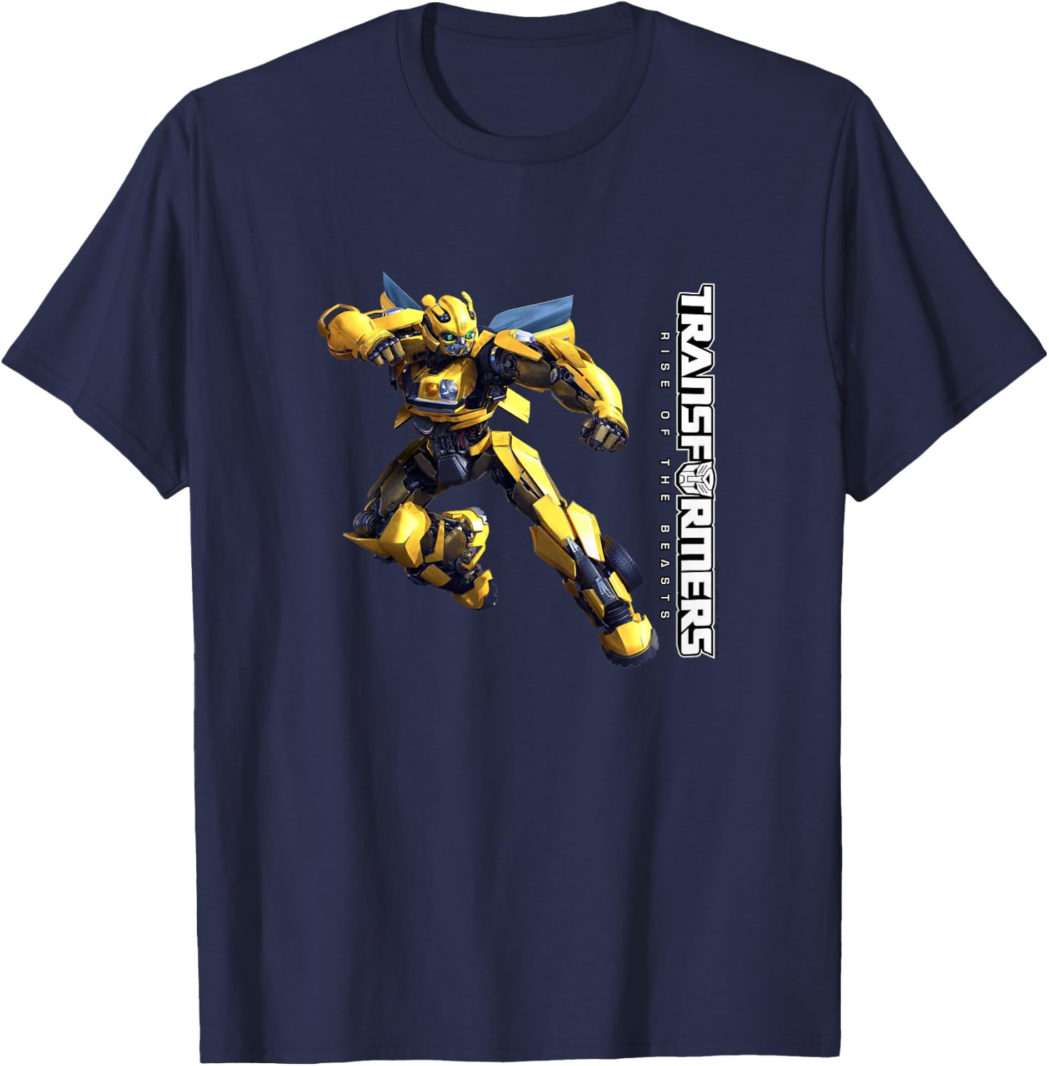 Transformers: Rise of the Beasts Bumblebee Full Body T-Shirt - T-Shirt | Navy