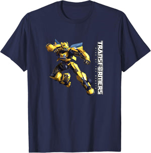 Transformers: Rise of the Beasts Bumblebee Full Body T-Shirt - T-Shirt | Navy
