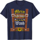 My Lederhosen Is In The Wash Funny Oktoberfest Costume T-Shirt - T-Shirt | Navy