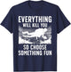 Funny Scuba Diving Women Scuba Diver Spearfishing T-Shirt - T-Shirt | Navy