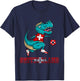 Switzerland Swiss Flag T-Rex Swiss Roots Swiss Football Team T-Shirt - T-Shirt | Navy