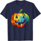 Autism Halloween Puzzle Trick Or Treat Autism Awareness T-Shirt - T-Shirt | Navy